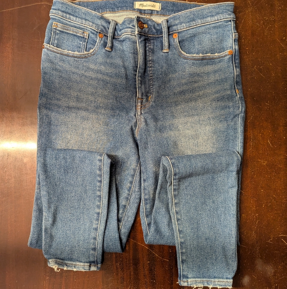 Madewell Women's Skinny Blue Jeans